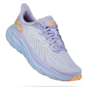HOKA Women's Clifton 8 Running Shoes in Lavender | size 8.5